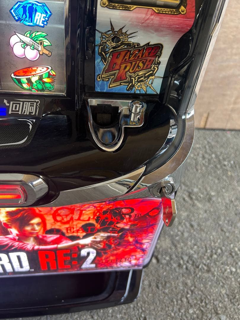 パチスロ　実機　SバイオハザードRE:2 家庭用改造済み　送料込み　バイオRE2