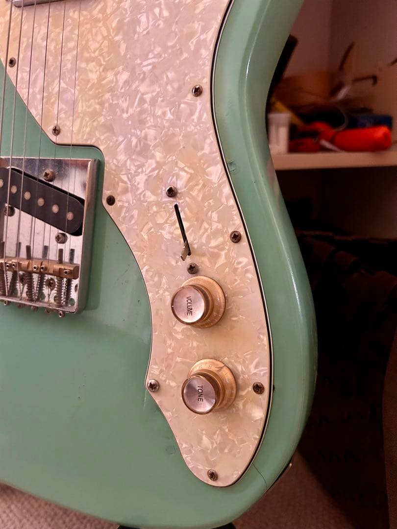 テレキャスタータイプサーフグリーンソフトレリック