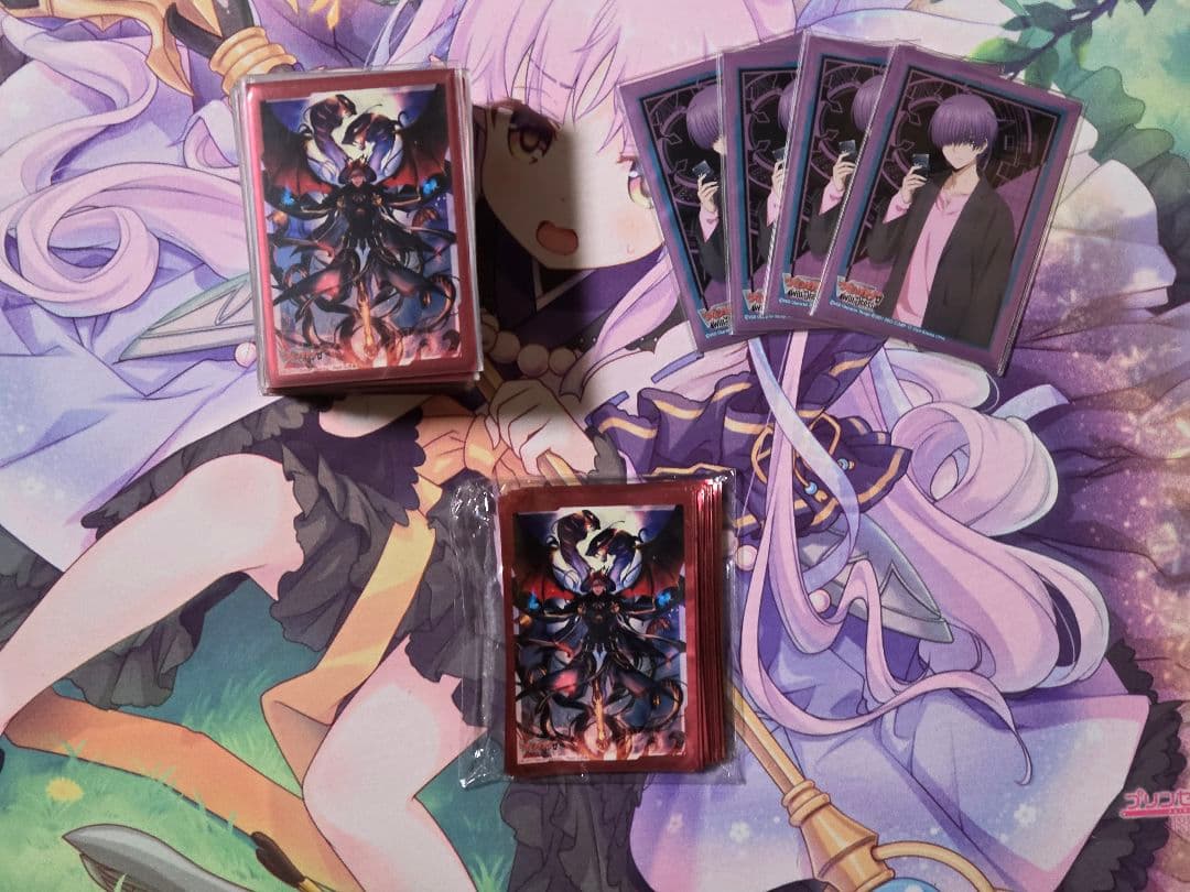 ヴァンガード　ケイオス　デッキ　パーツ・スリープ付き