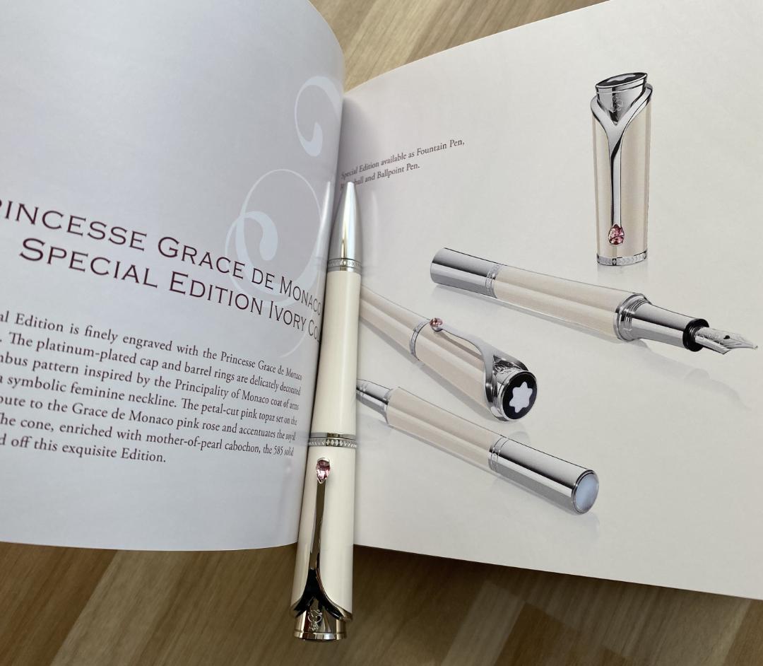 新品同様 モンブラン プリンセス グレース デ モナコ スペシャル ボールペン