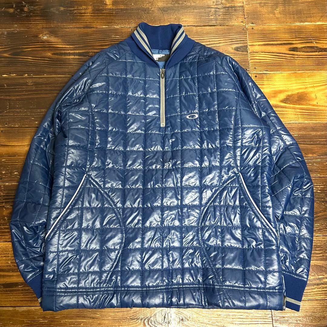 オークリー キルティング プルオーバー ジャケット 上下 セットアップ