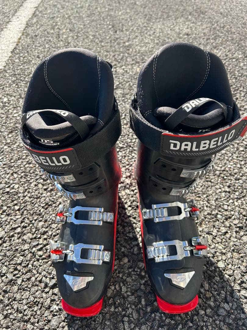 DALBELLO スキー ブーツ 90 ブラック/レッド　インソール未使用