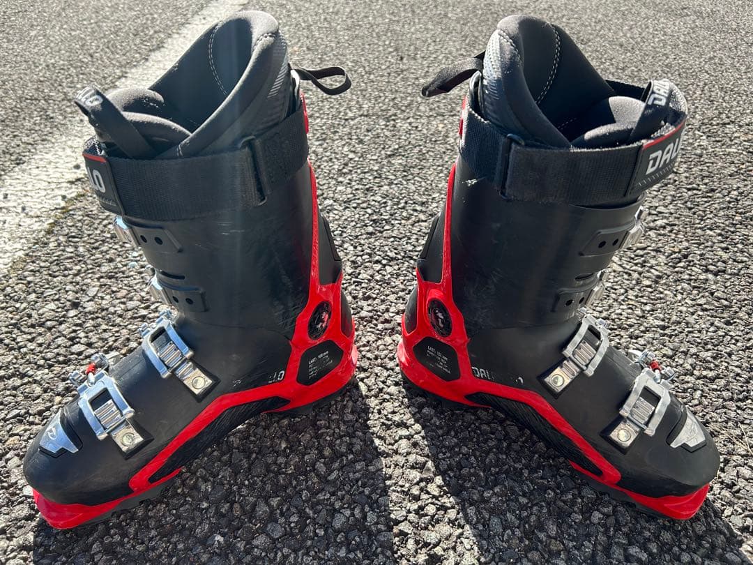 DALBELLO スキー ブーツ 90 ブラック/レッド　インソール未使用