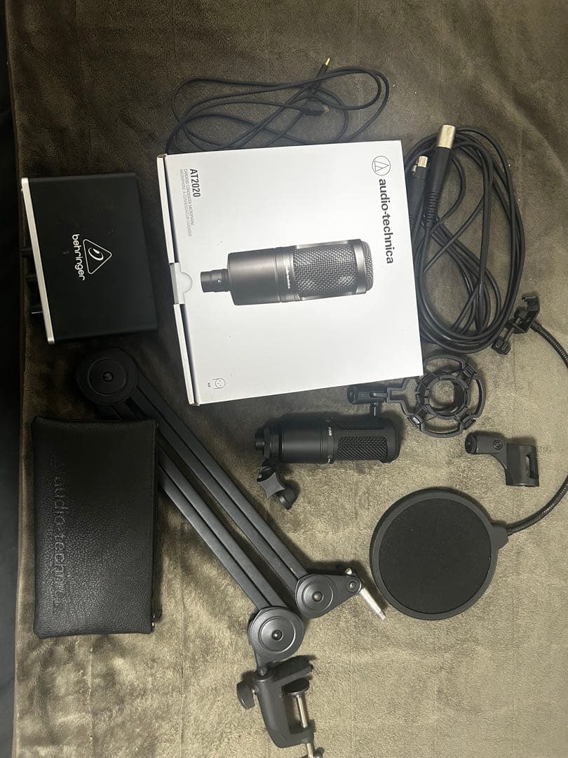 AT2020+純正スタンド+UMC22 セット