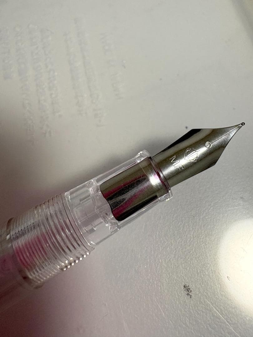 【美品】セーラー万年筆 プロフィットJr透明感 ６本セット ６色コンバーター付き