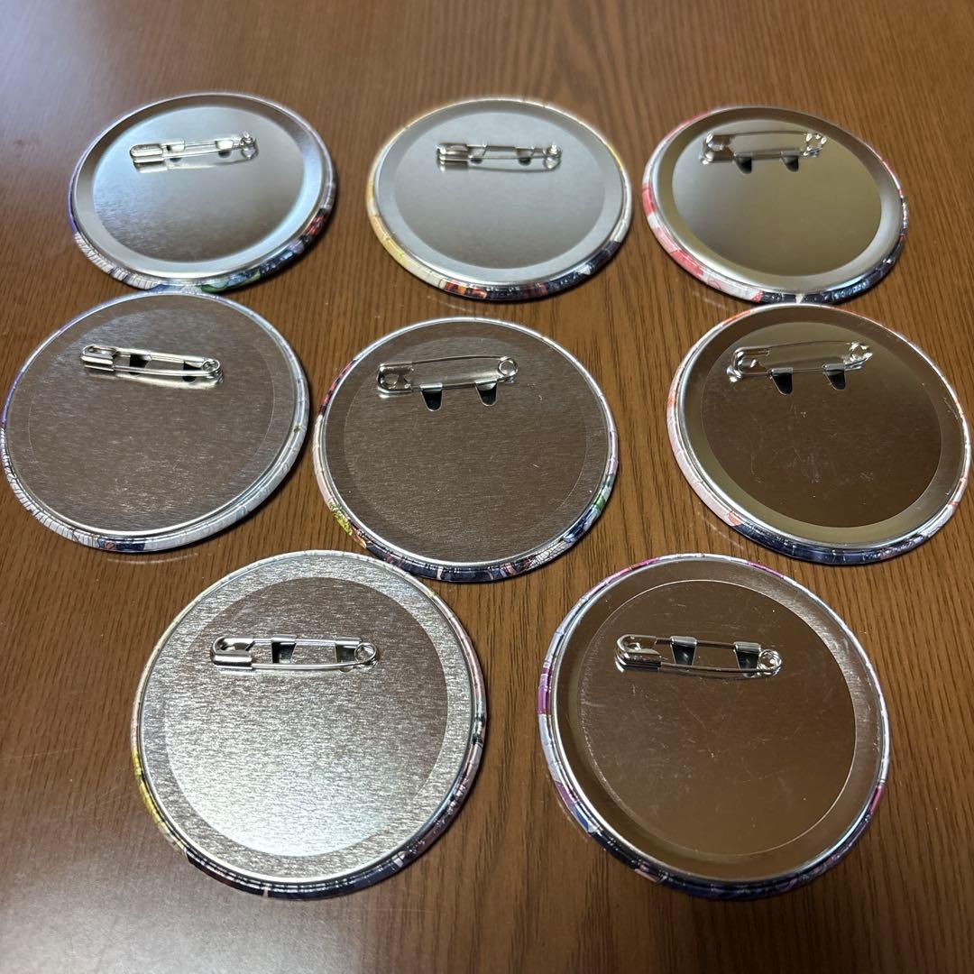 アニメK 検定　缶バッジ8種セット