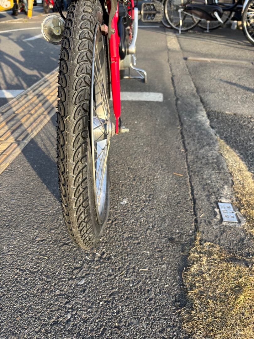 中古20㌅Panasonic電動アシスト自転車　8Ah 大阪　037番