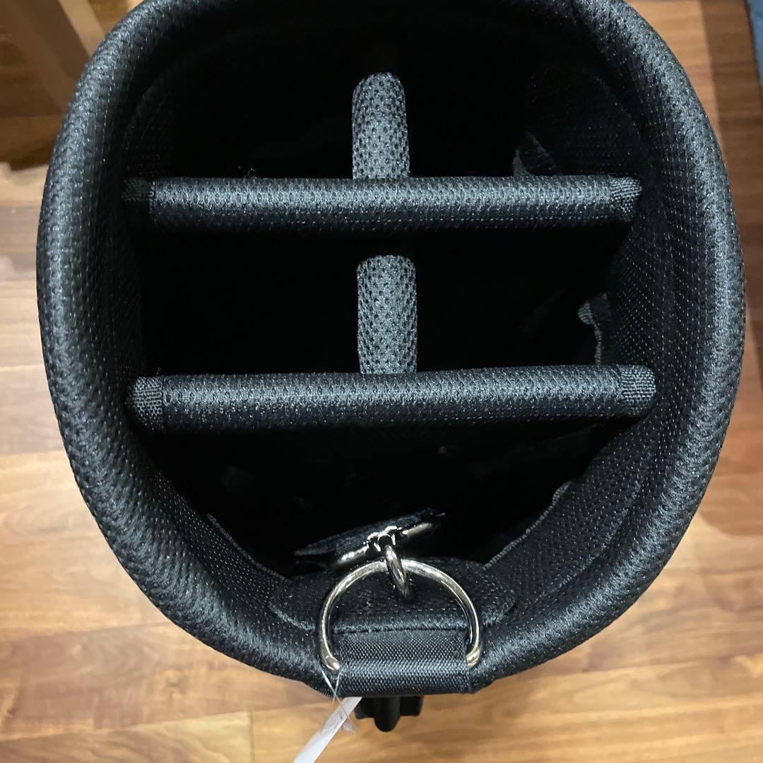 こば迅速　HONMA キャディバッグ ブラック/レッド