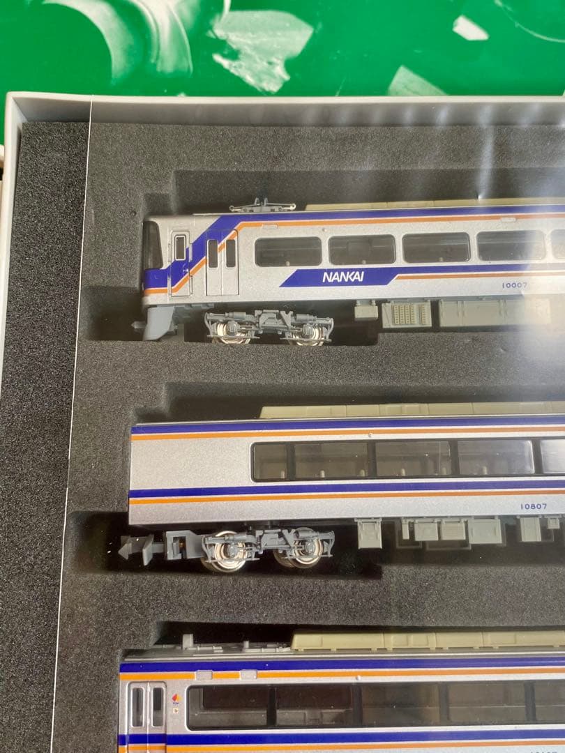 美品/グリーンマックス/南海10000系基本4輌編成セット　動力付き　サザン