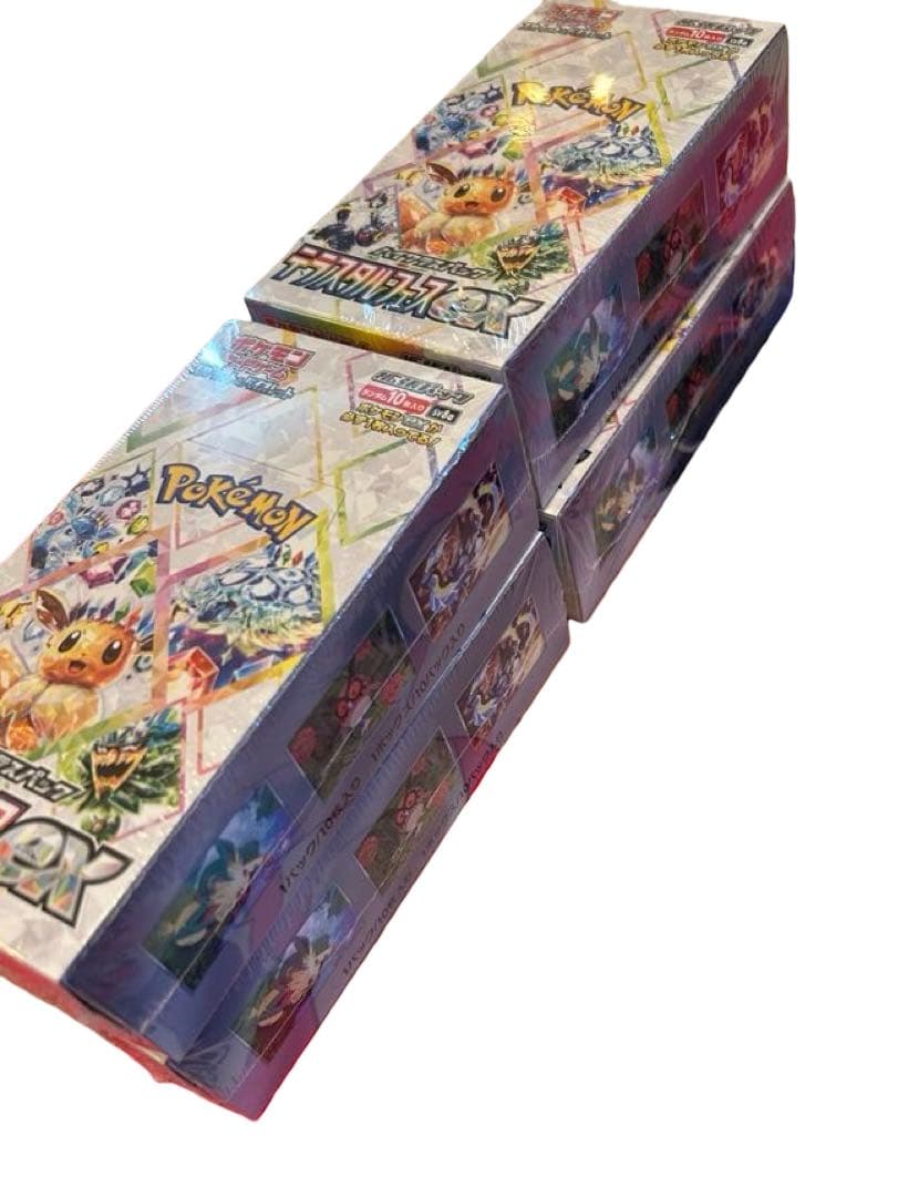 新品未開封ポケカテラスタルフェスex box シュリンク付き4BOX未開封