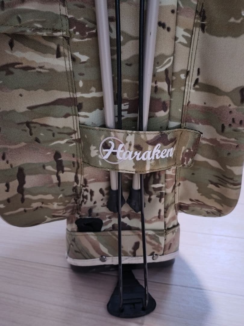 DOCUS ドゥーカス　迷彩 キャディバッグ スタンド付き