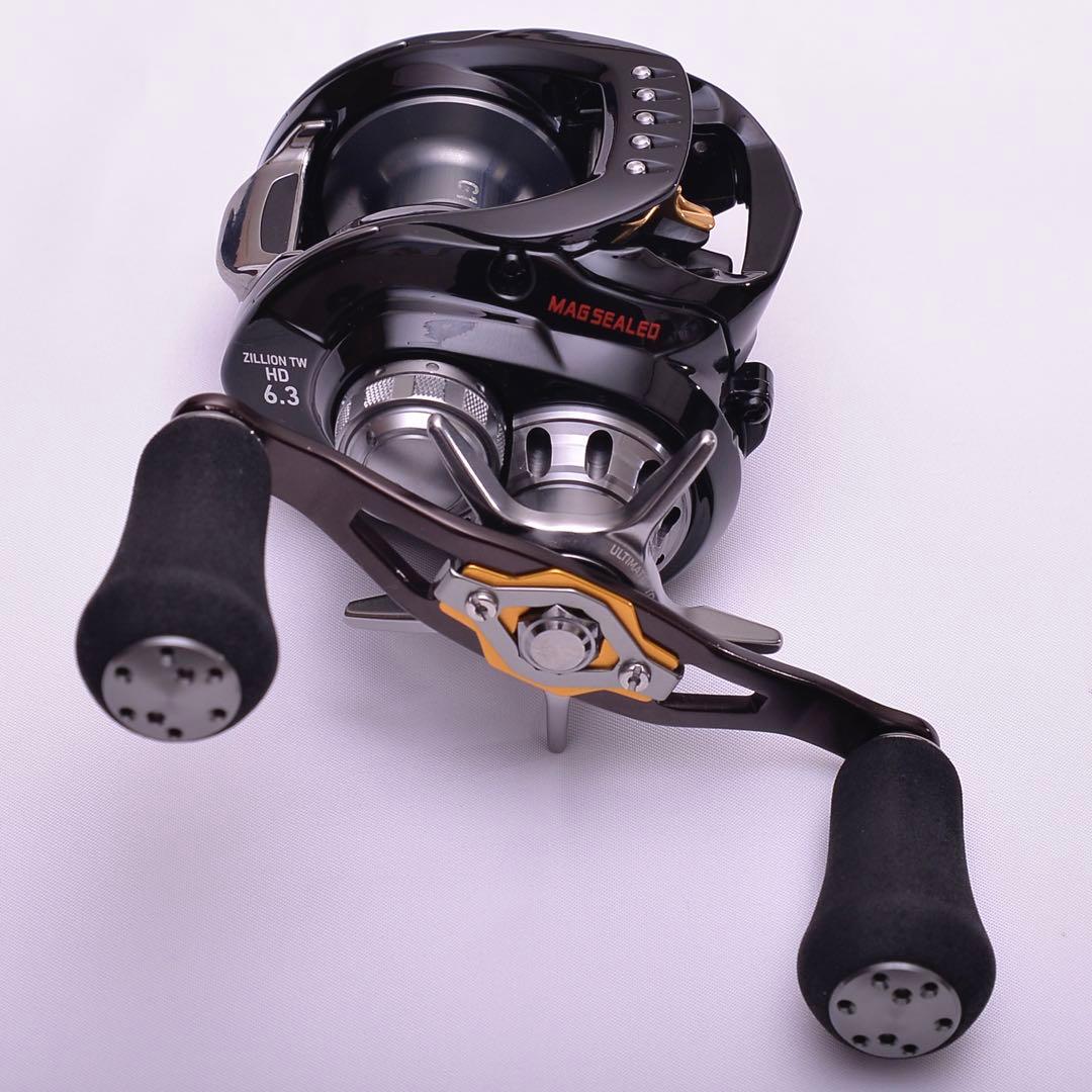 ダイワ ジリオン TW HD 1520H ベイトリール リールカバー付き