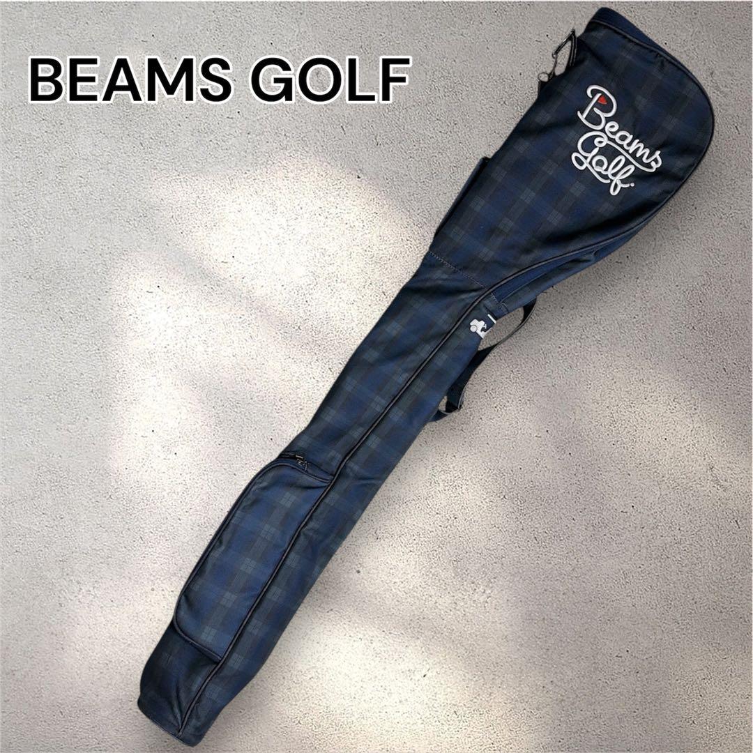 BEAMS GOLF ゴルフ クラブケース ブラックウォッチ柄 練習 打ちっ放し