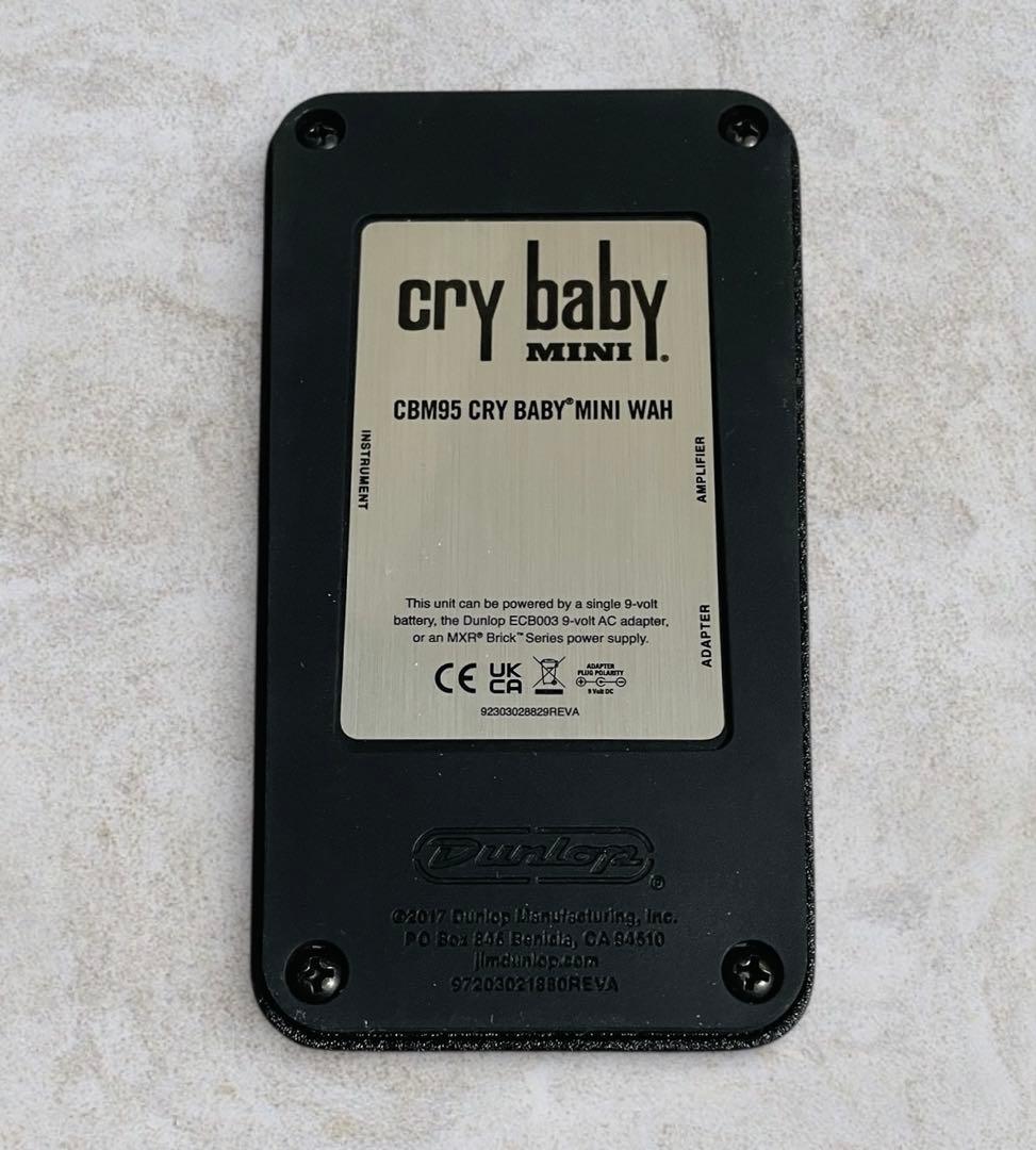 新品同様）JIM DUNLOP CBM95 Crybaby Mini ワウペダル