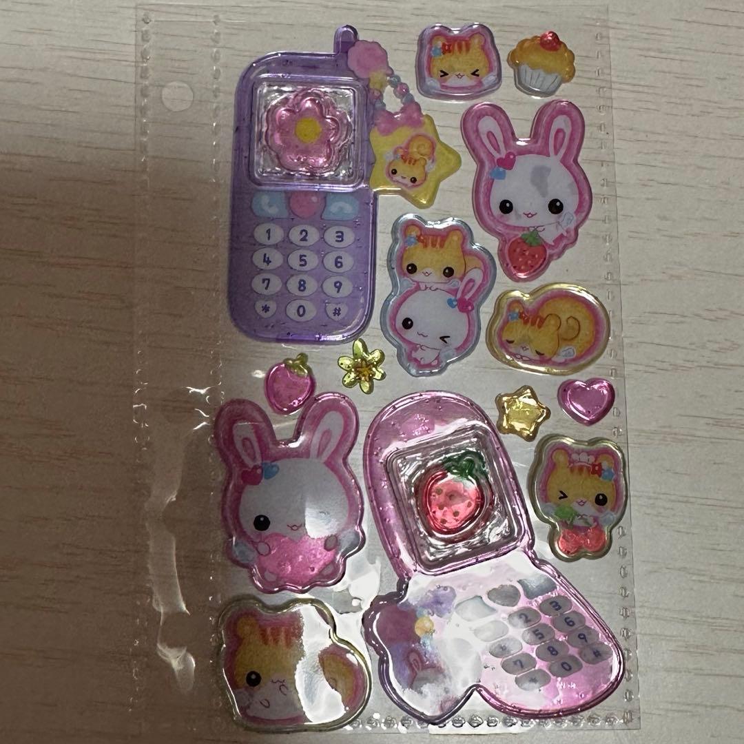 ボンボンドロップシール　たまごっち　ちいかわ　しずくちゃん　サンリオ　平成