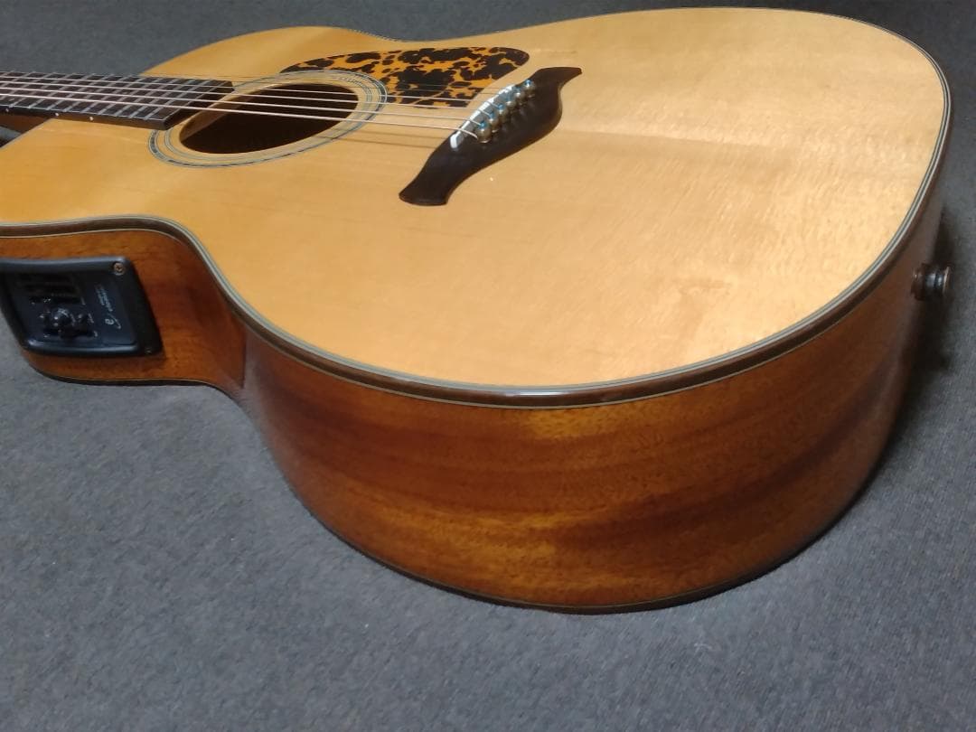 t*r様 Ibanez AC-3000 オール単板エレアコ改セミハードケース付ジ