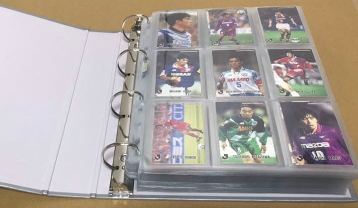 97カルビーJリーグカード　レギュラーコンプリートセット144枚+7枚