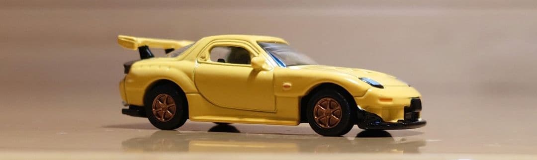 WONDAイニシャル頭文字Ｄ公道最速伝説編マツダRX-7高橋啓介ミニカー