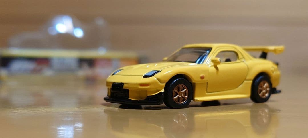 WONDAイニシャル頭文字Ｄ公道最速伝説編マツダRX-7高橋啓介ミニカー