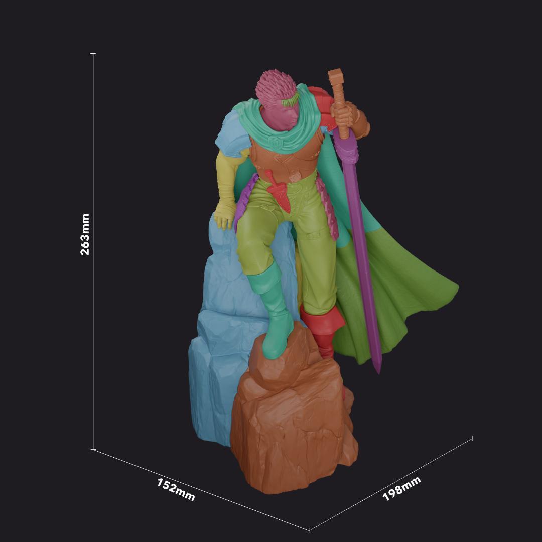 ガッツ 1/8 未塗装未組立 フィギュア ガレージキット BERSERK