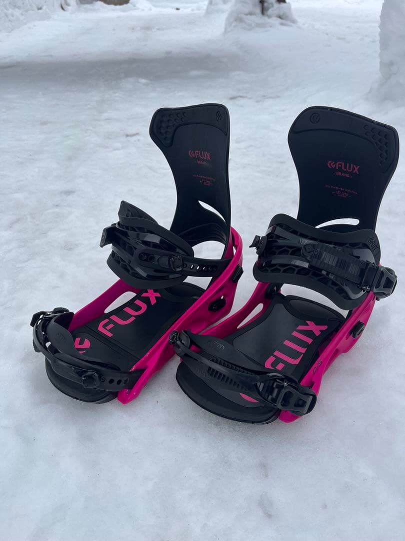 FLUX DS スノーボードビンディング ピンク