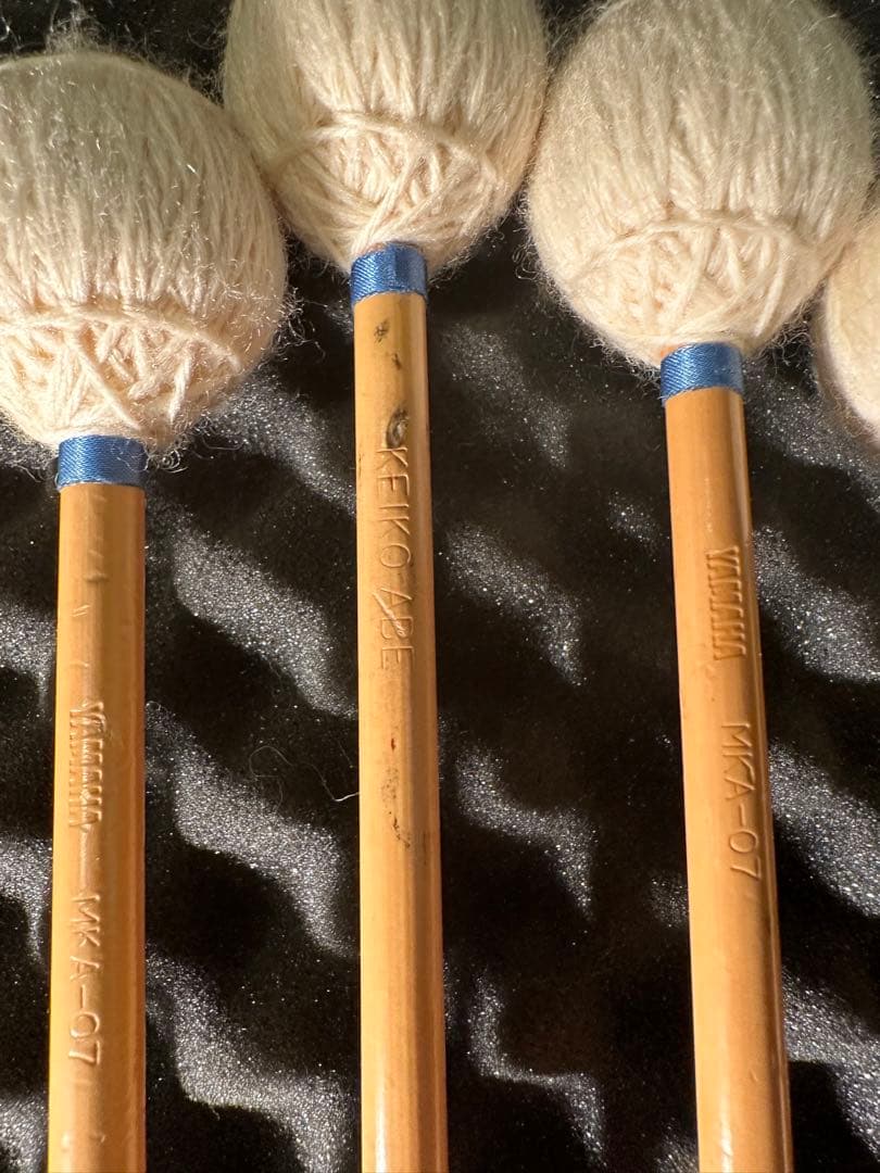 ヤマハ　マリンバマレット（安倍圭子モデル）12本セット