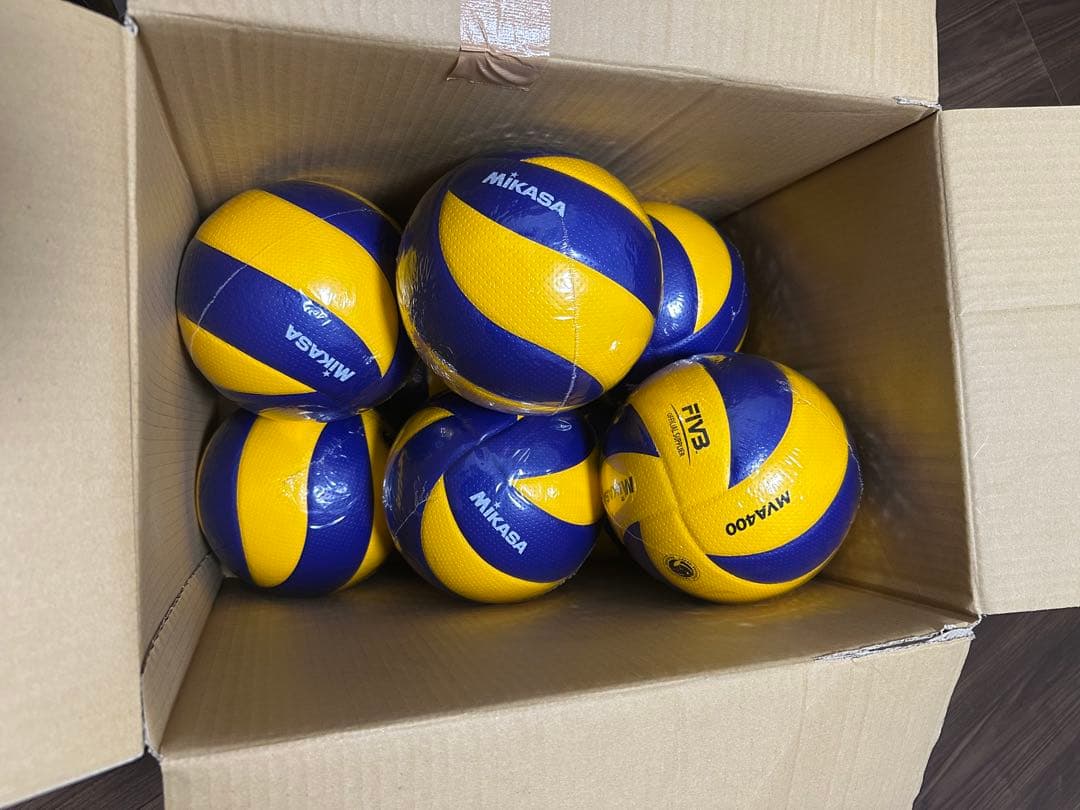 Mikasa MVA400 バレーボール 8個セット