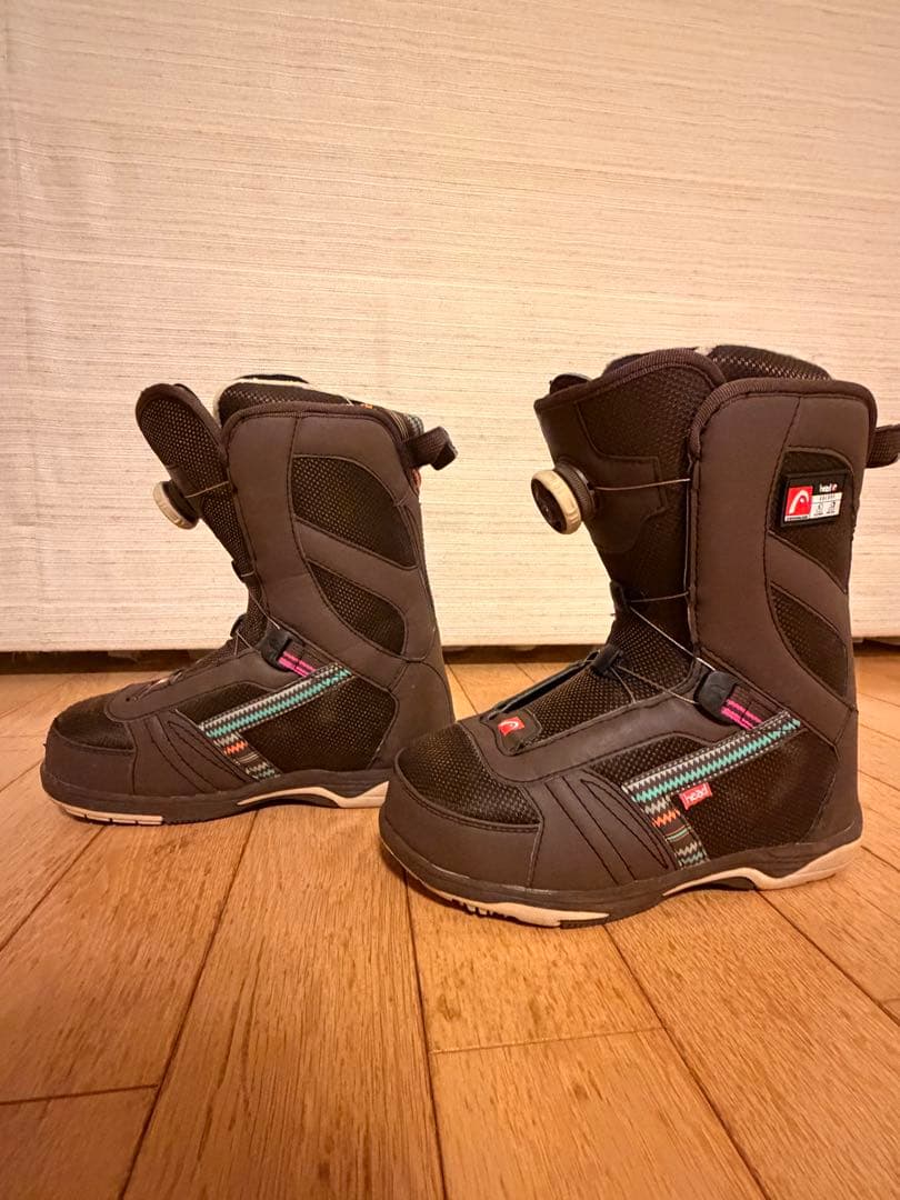 スノーボードセット（ブーツ・バインディング付）ボード138cm ブーツ24cm