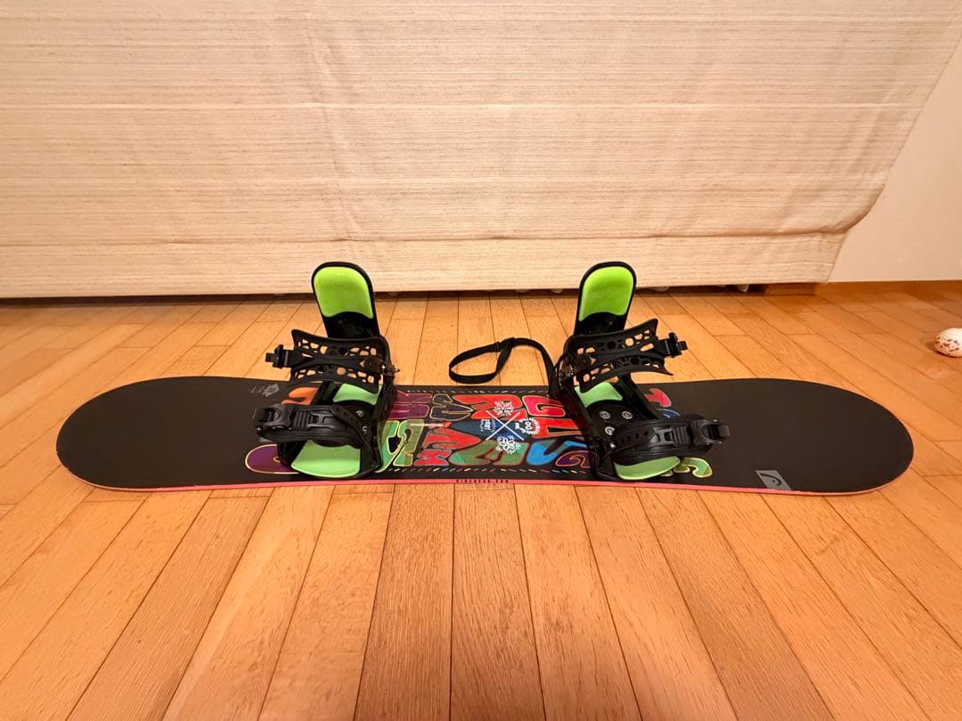 スノーボードセット（ブーツ・バインディング付）ボード138cm ブーツ24cm