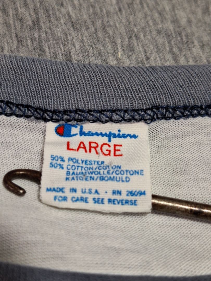 80's チャンピオン ヴィンテージ フットボール Tシャツ UA タイガー