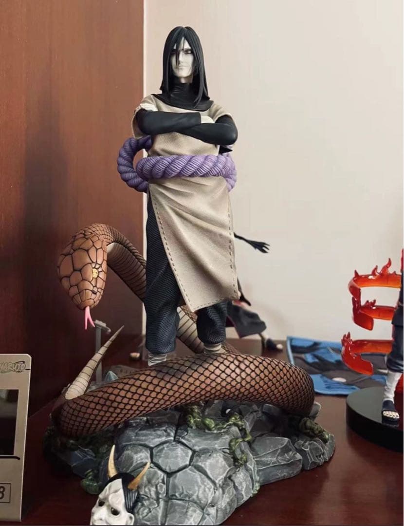 NARUTOナルト 大蛇丸 ガレージキット ガレキ スタチュー①②