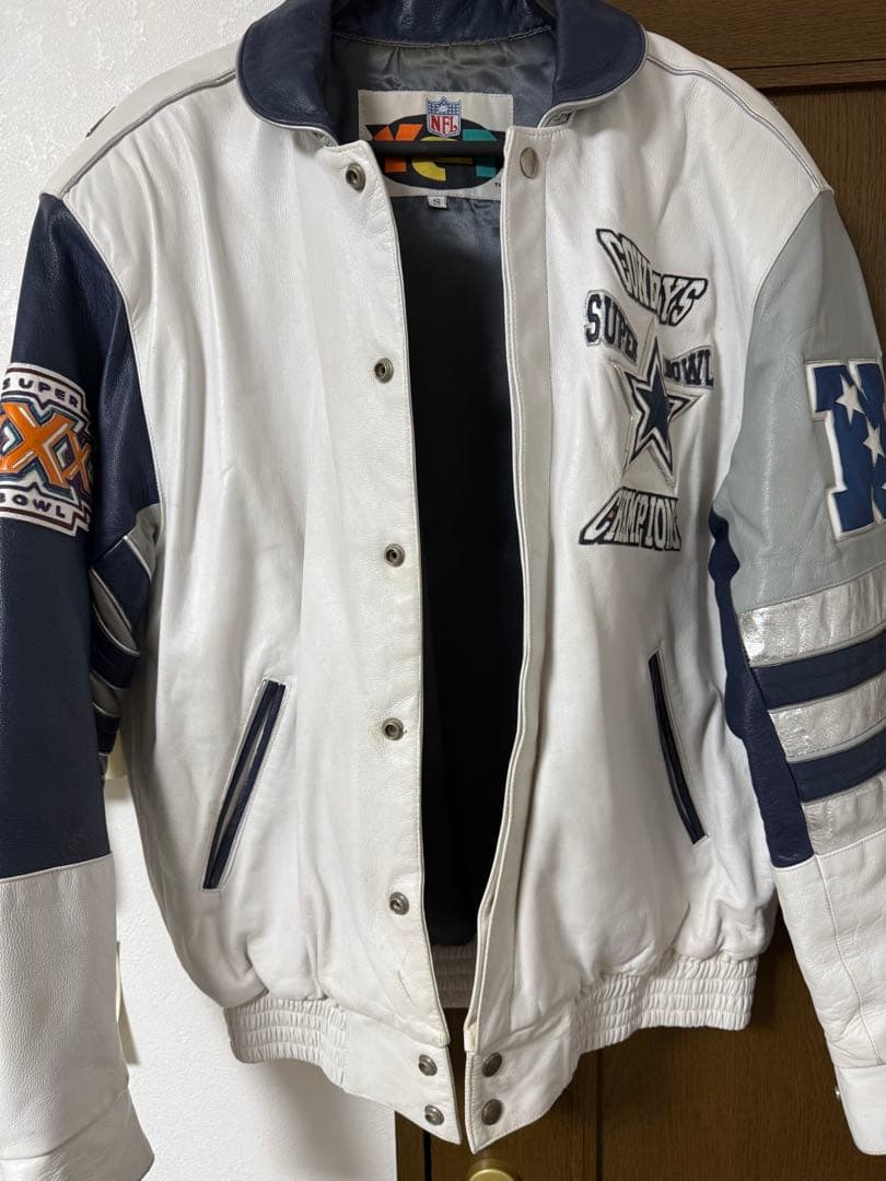 ダラスカウボーイズ　レザージャケット