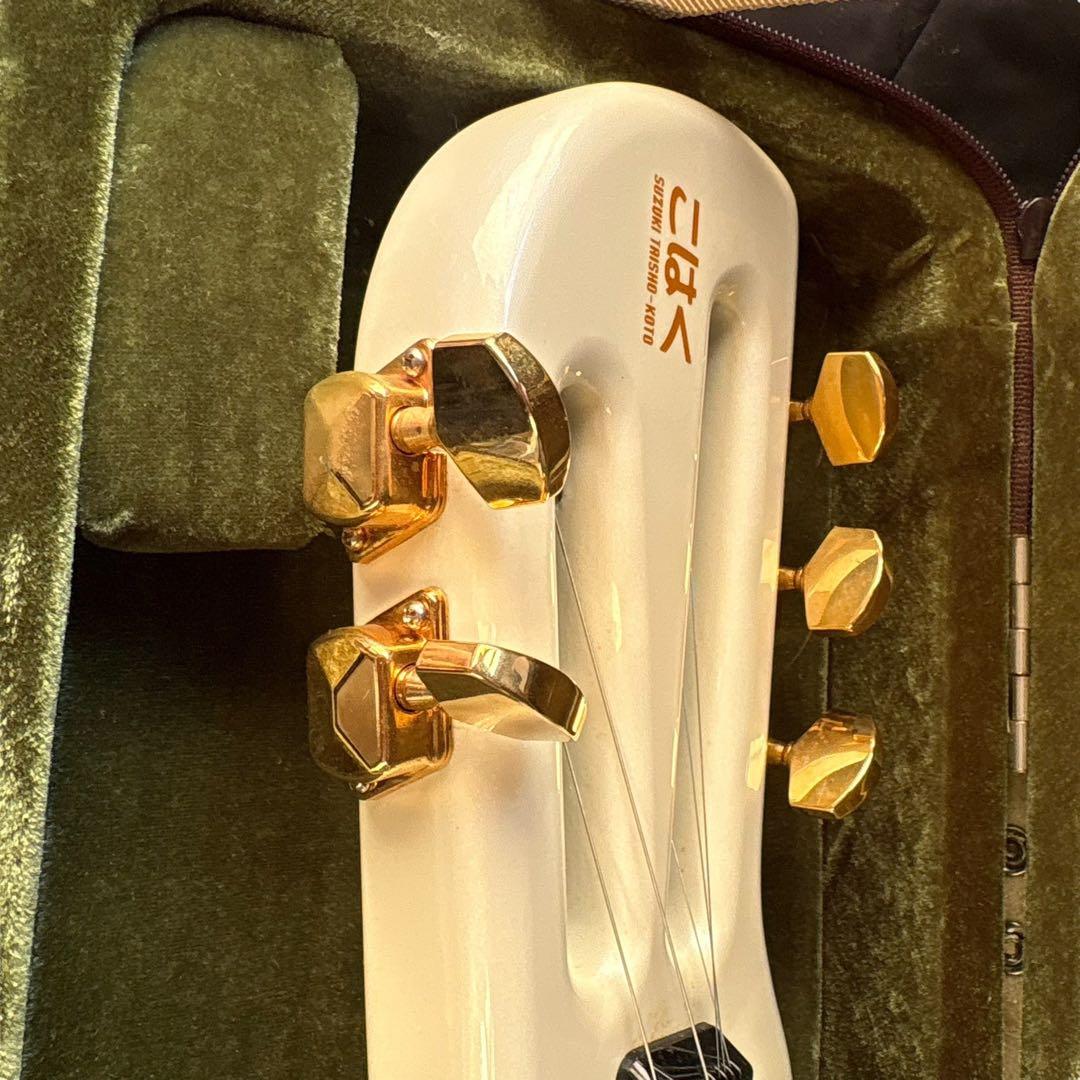 美品 限定色　動作OK！スズキの伝統音色を継承した電気大正琴ソプラノモデル