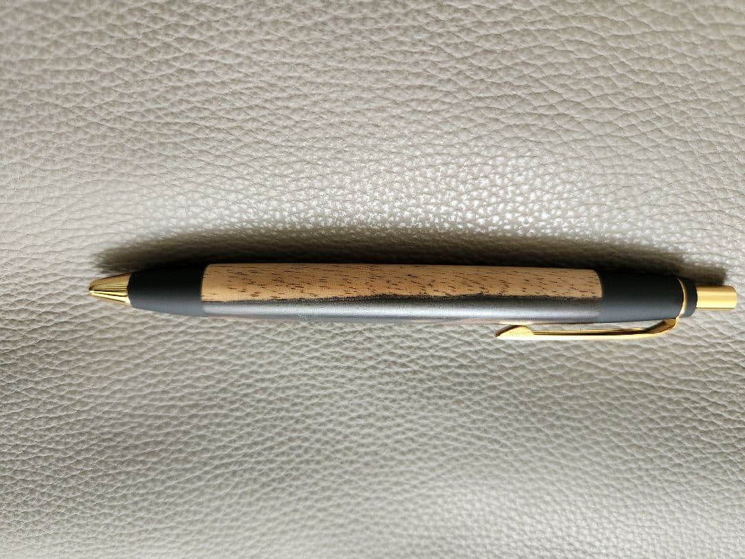 野原工芸★黒柿★ボールペン★新品未使用★替芯付き