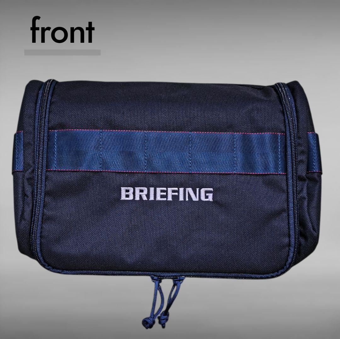 【極美品】BRIEFING ブリーフィング GOLF　シューズケース NAVY