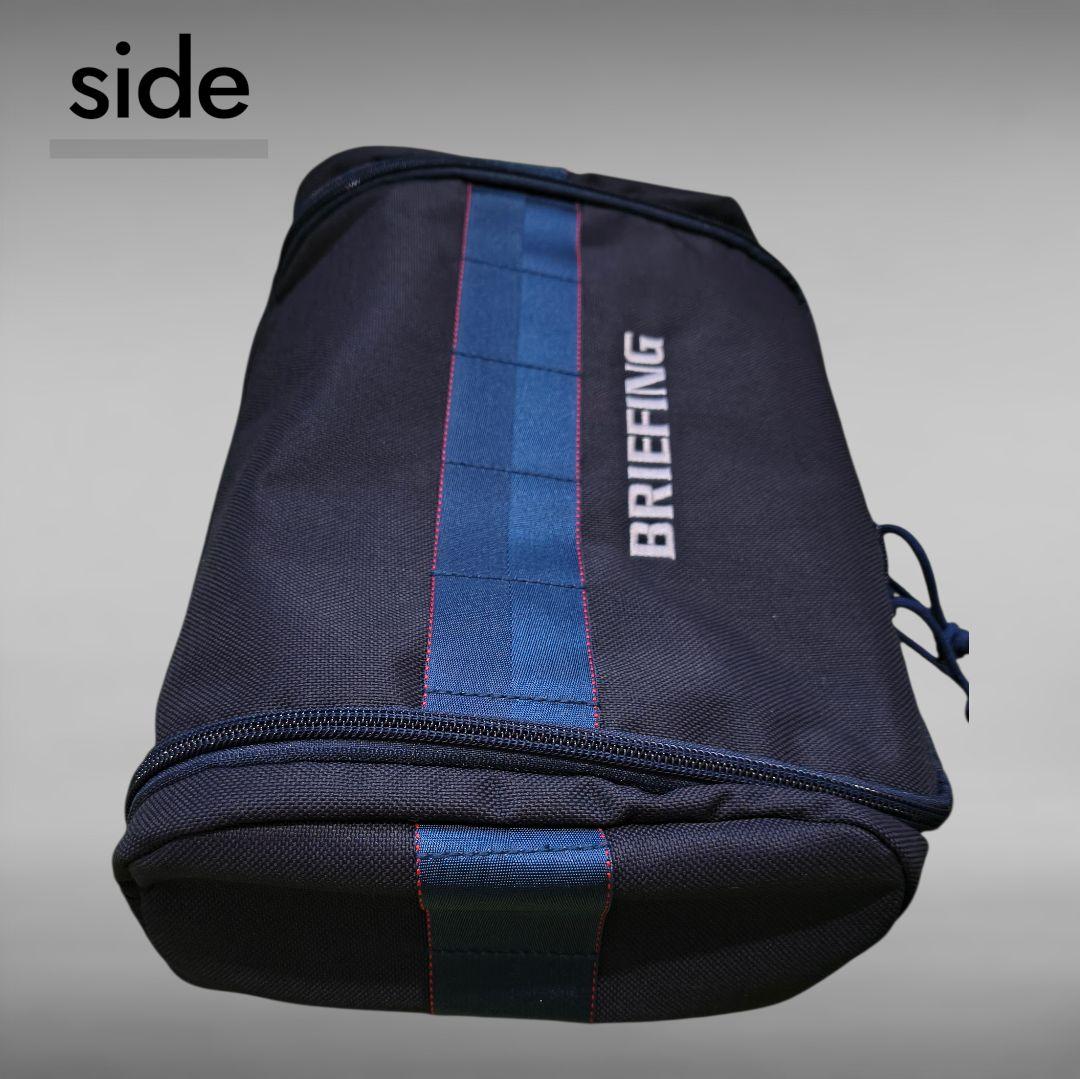【極美品】BRIEFING ブリーフィング GOLF　シューズケース NAVY