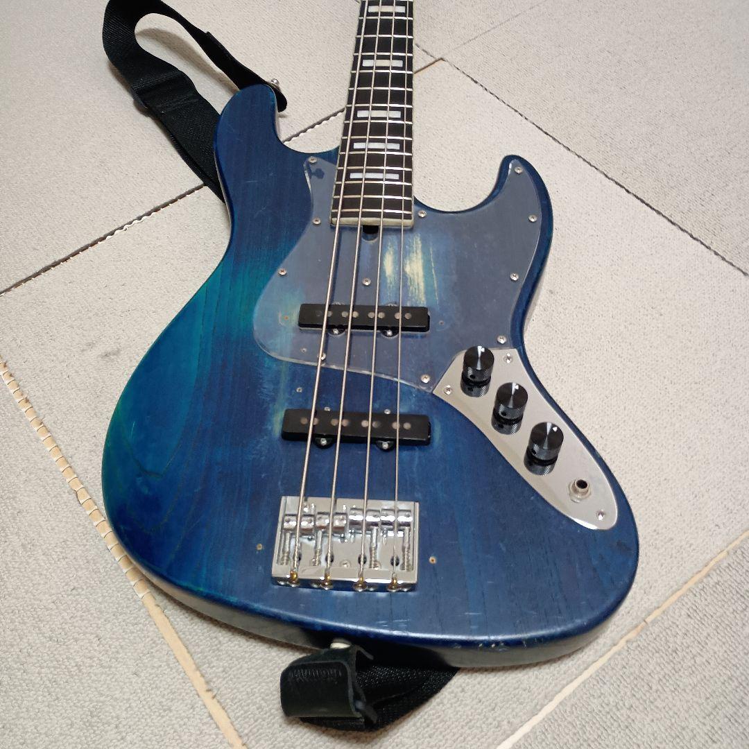 ベース Bacchus WOODLINE ASH4 BLUE OIL