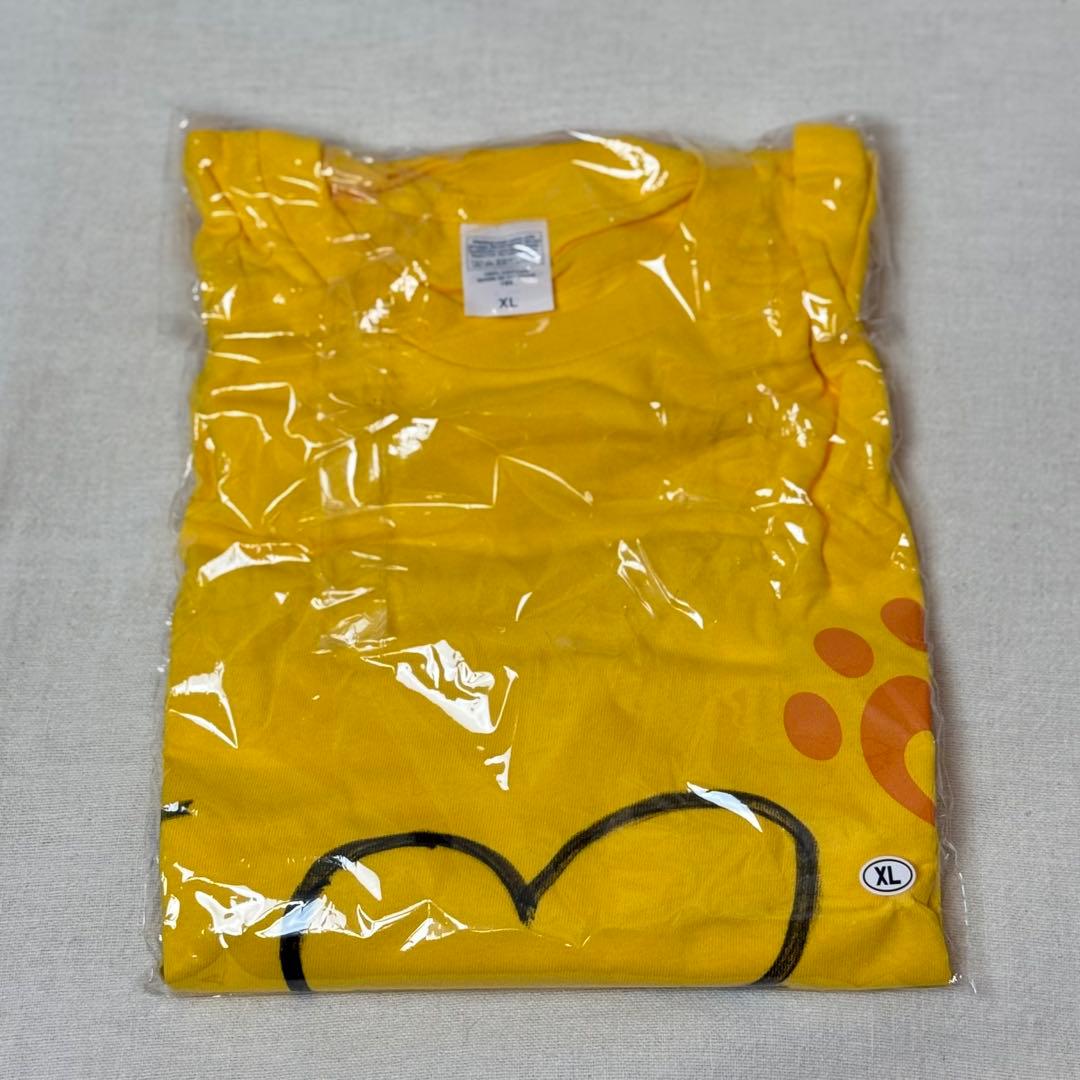 【値下げ】‼️高嶺のなでしこ　城月菜央　サイン入り メンカラTシャツ　XL