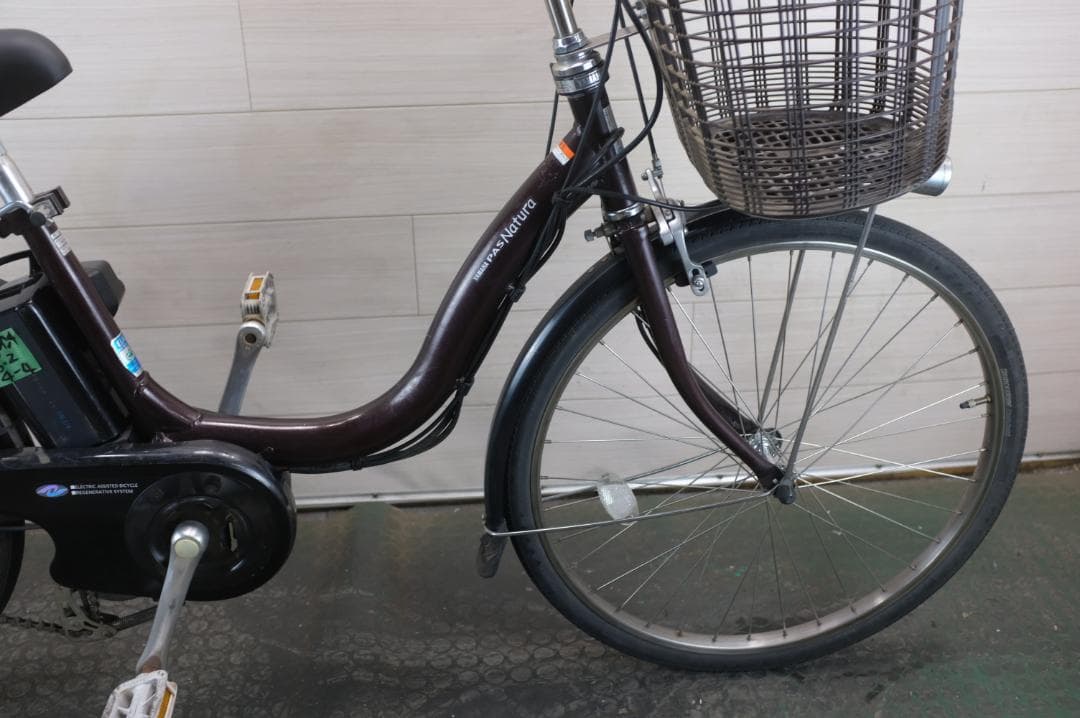 電動自転車 ヤマハPAS Natura　24インチ　3段　6.2Ah