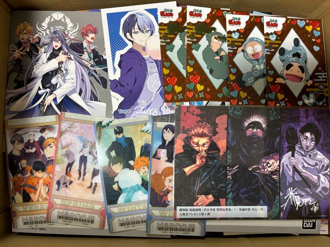 アニメキャラクター 紙類 大量 まとめ売り♡