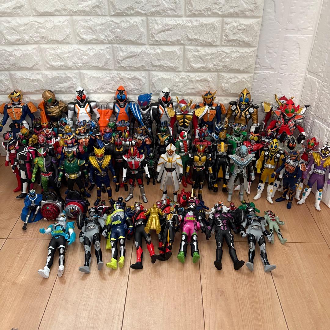 仮面ライダー ソフビ等 まとめ売り