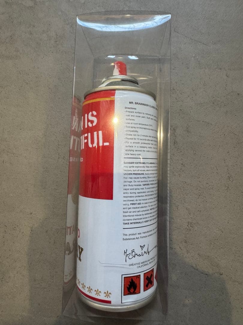 Mr.Brainwash ミスターブレインウォッシュ スプレー缶アート