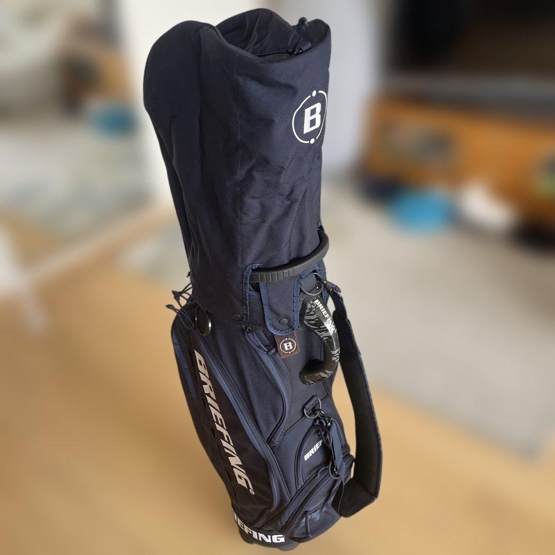 BRIEFING ネイビーキャディバッグ