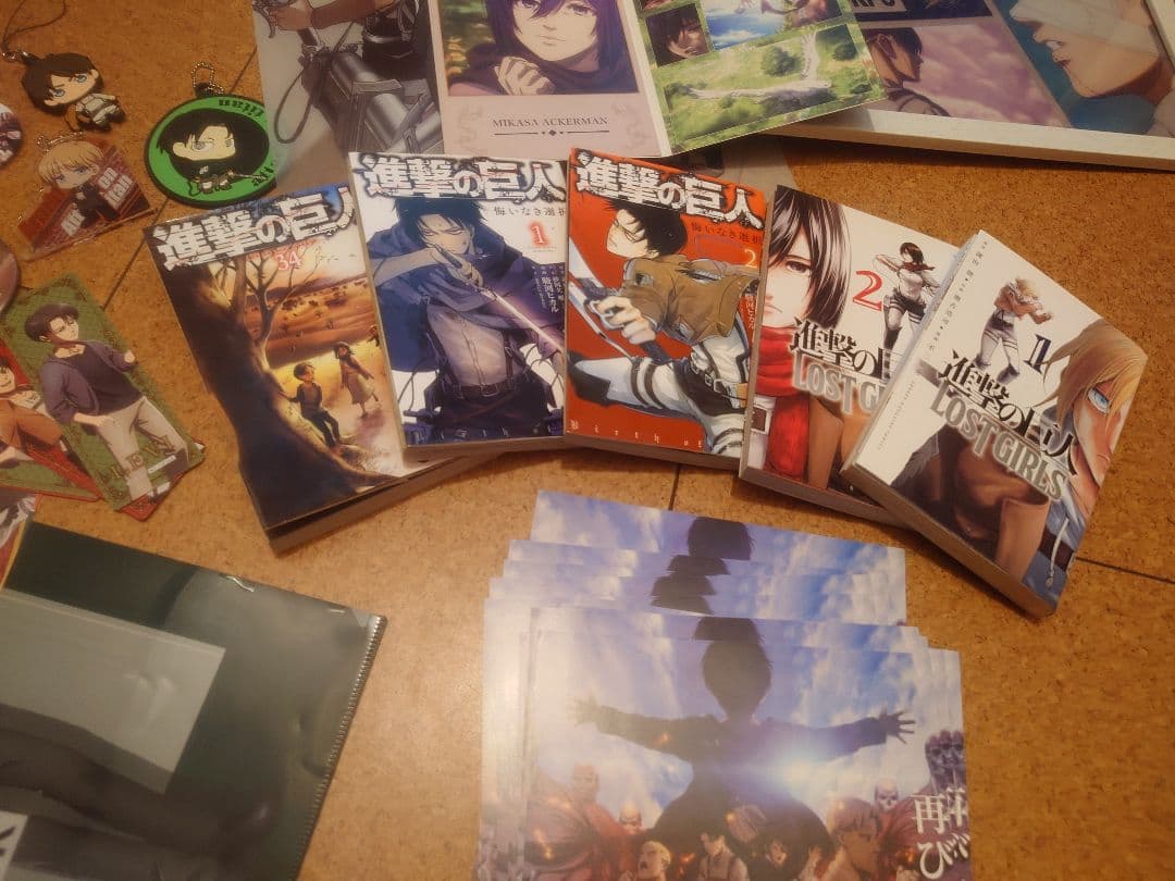 進撃の巨人80点以上グッズ