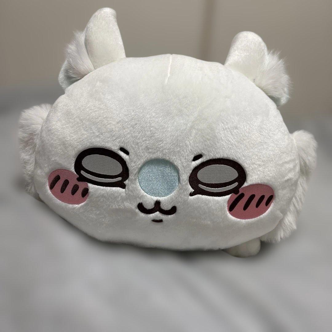 モモンガだらけくじ A賞 超BIG寄り添いぬいぐるみ C賞 おかおクッション