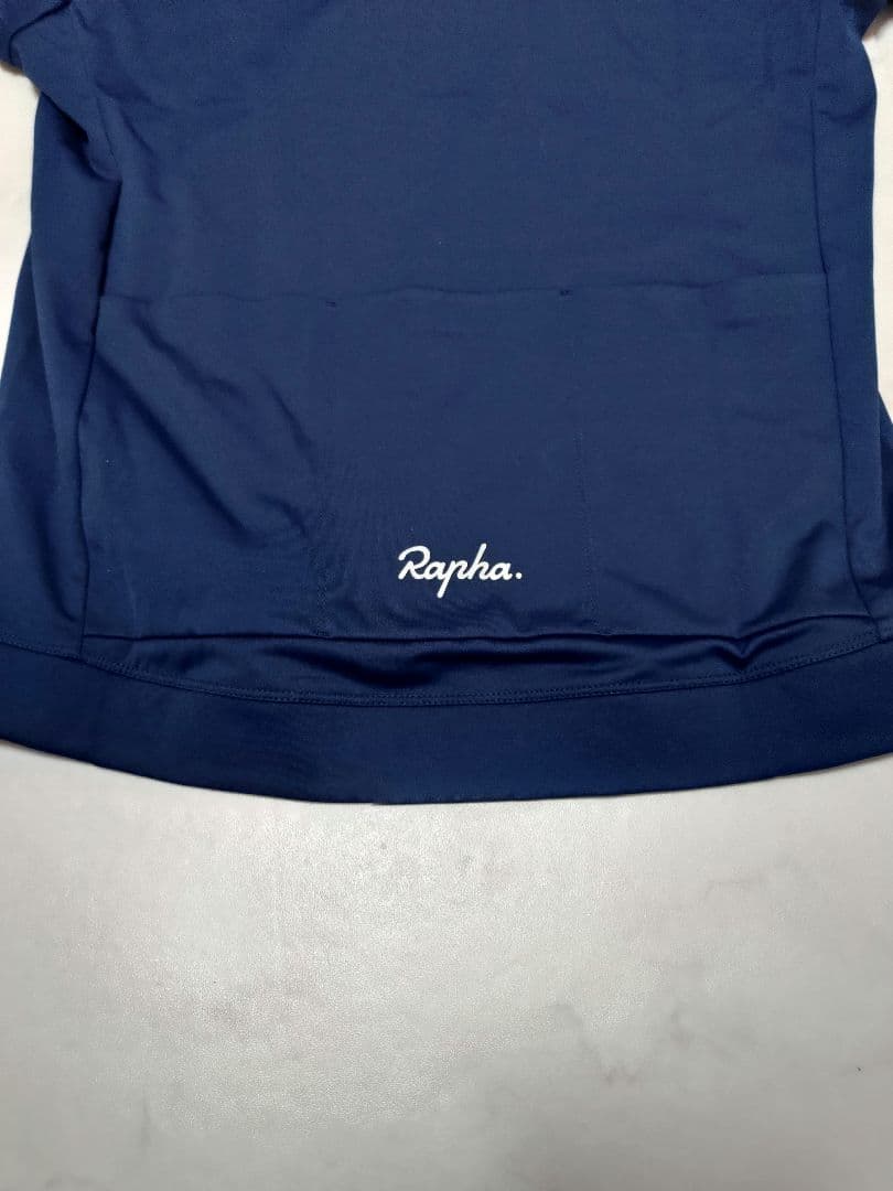 Rapha ネイビー ロングスリーブ サイクルジャージ L