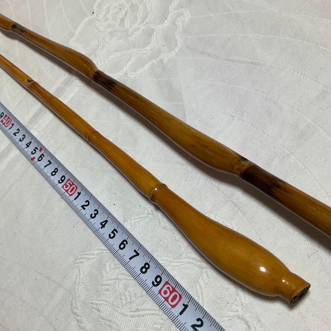 ヘラブナ、天然木万力、らっきょう竹竿掛け、らっきょう竹針外し【リメイク品】