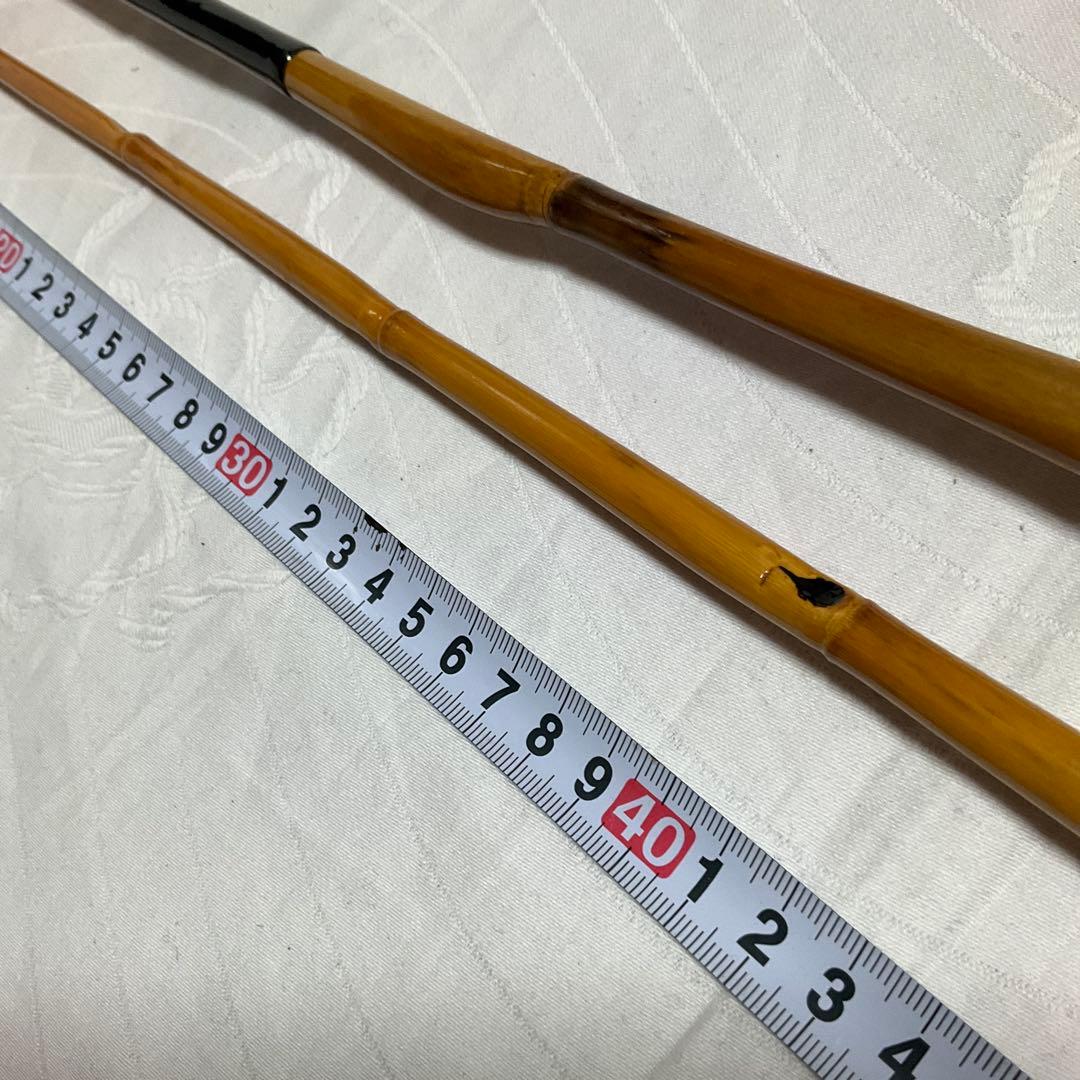 ヘラブナ、天然木万力、らっきょう竹竿掛け、らっきょう竹針外し【リメイク品】