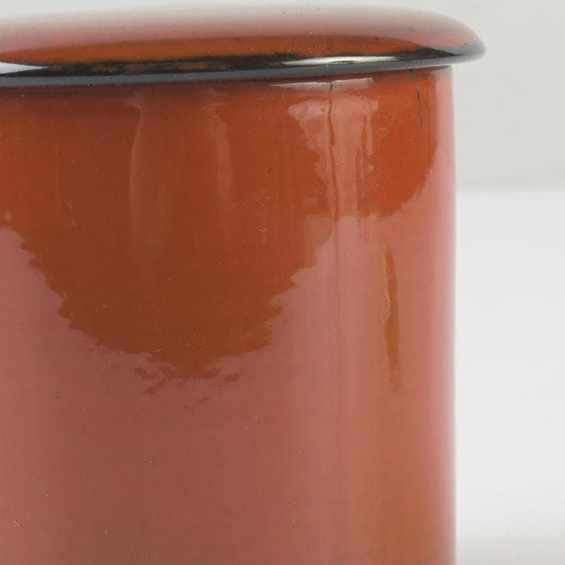 茶道具　中村湖彩作　根來塗　金輪寺　棗　共布共箱　V　9799