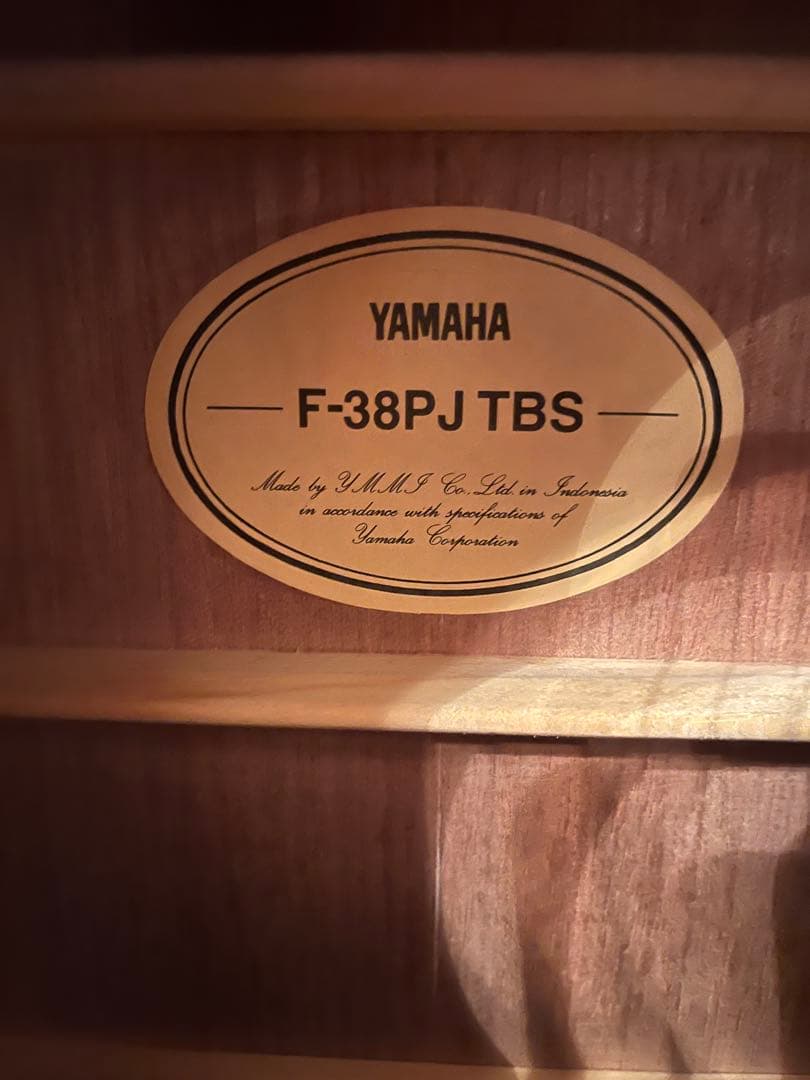 Yamaha F-38PJ TBS アコースティックギター